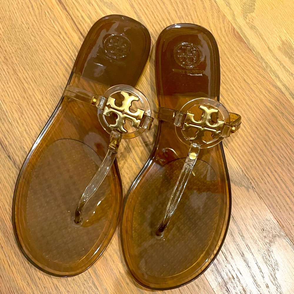 Tory Burch Mini Jelly Thong Sandals 8.5